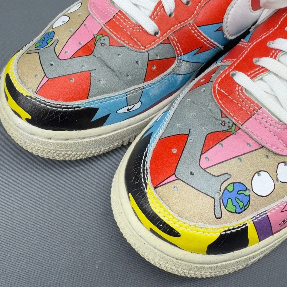 Nike Air Force 1 Flyleather Ruohan Wang Limited Edition CZ3990-900 Kids Size 4.5